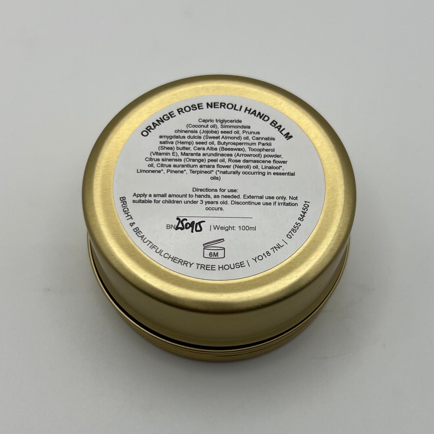 Orange Rose Neroli Hand Balm