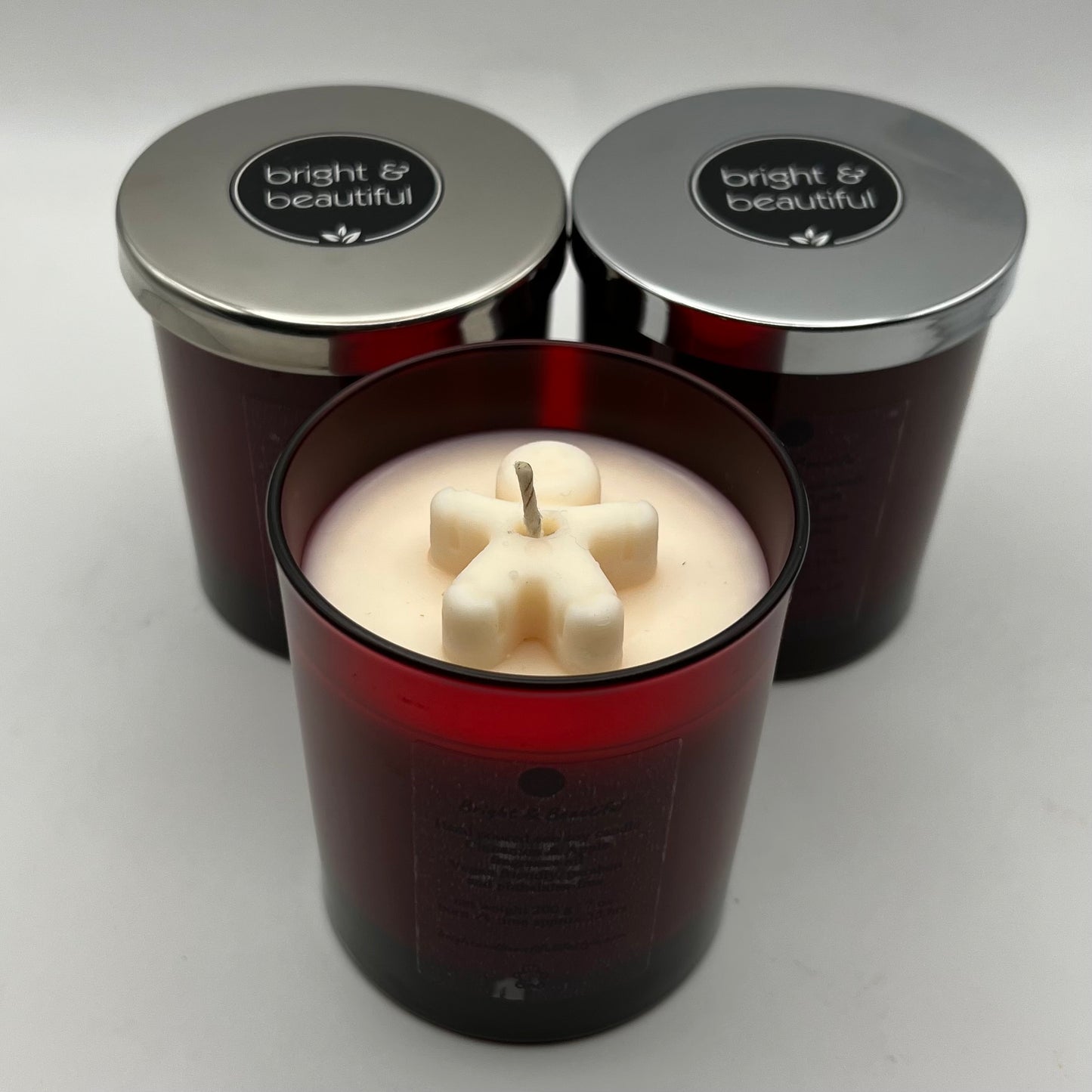 Gingerbread Deco Candle