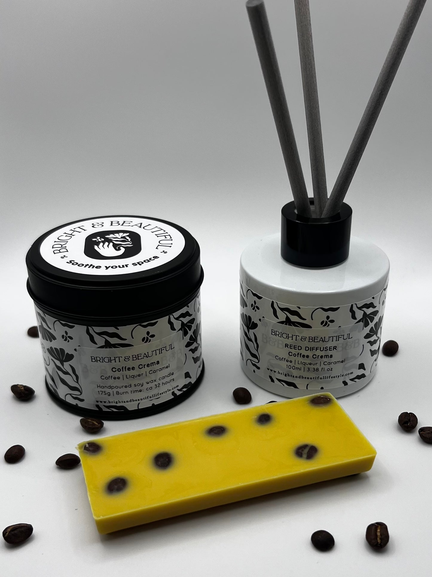 Coffee Crema Wax Melt Snap Bar