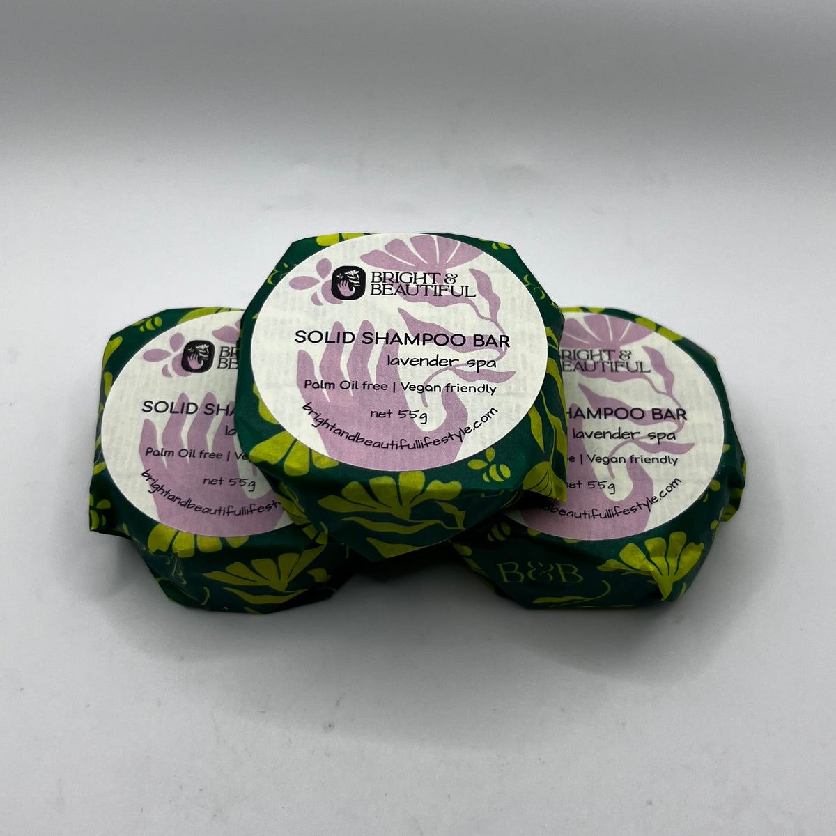 Solid Pressed Shampoo Bars