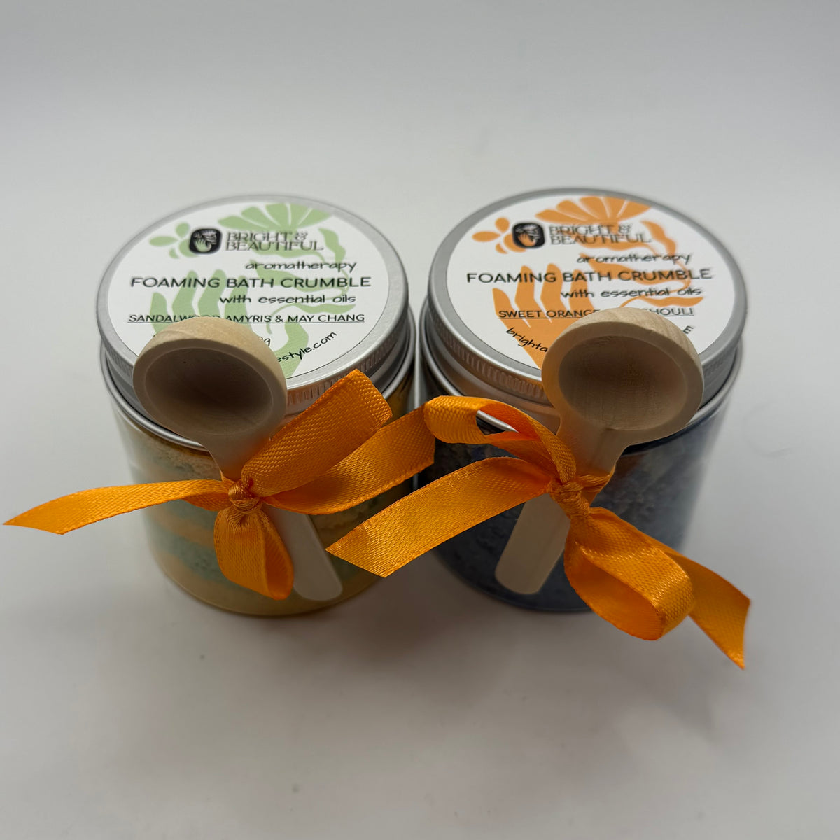 Foaming Bath Crumble - Sandalwood Amyris & May Chang