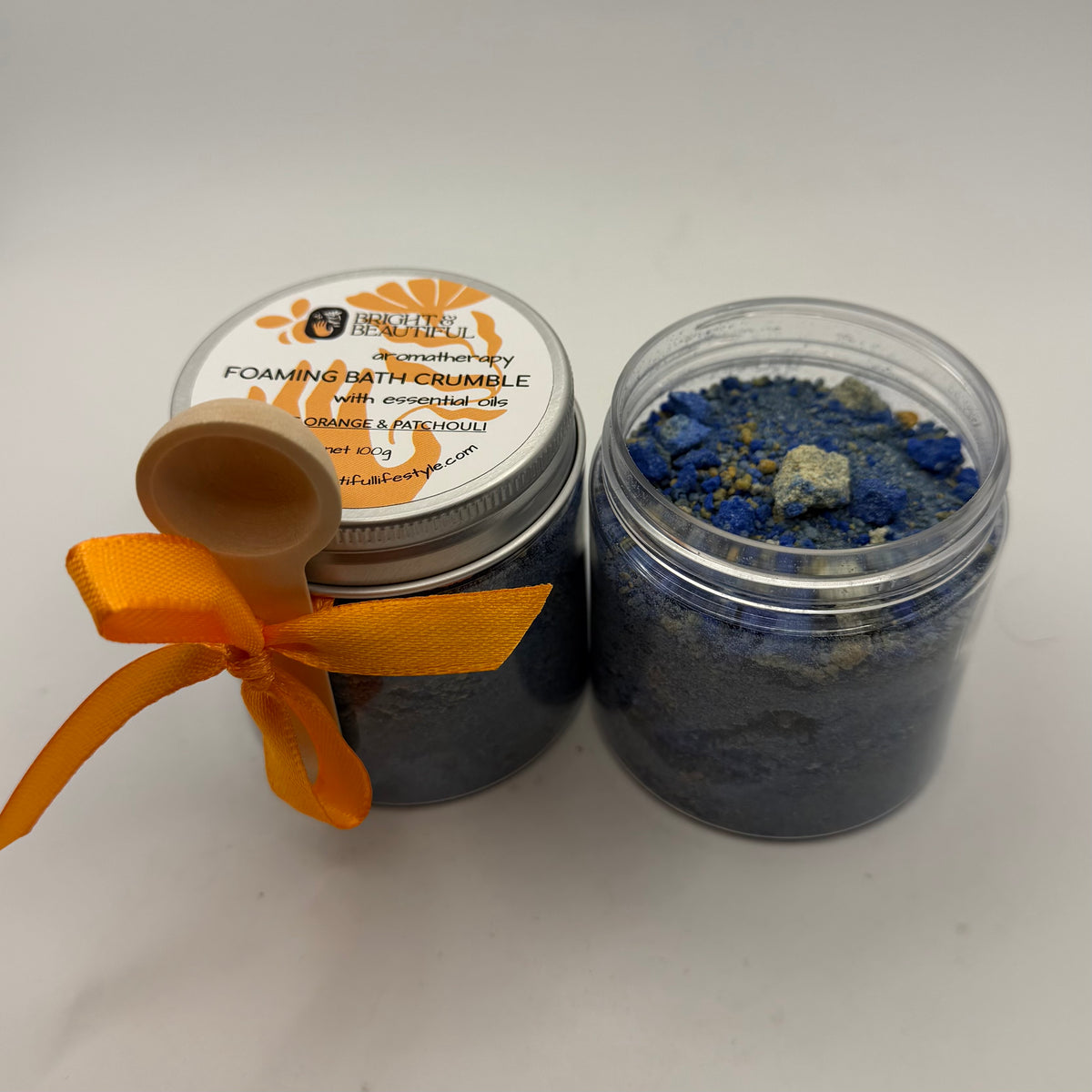 Foaming Bath Crumble - Sweet Orange & Patchouli