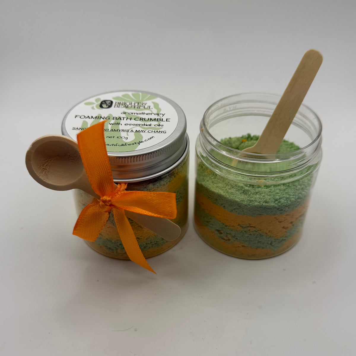 Foaming Bath Crumble - Sandalwood Amyris & May Chang