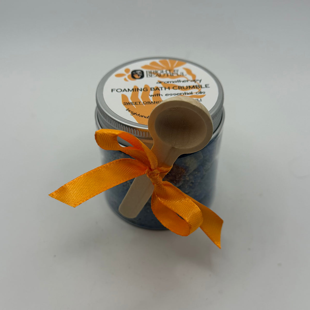Foaming Bath Crumble - Sweet Orange & Patchouli