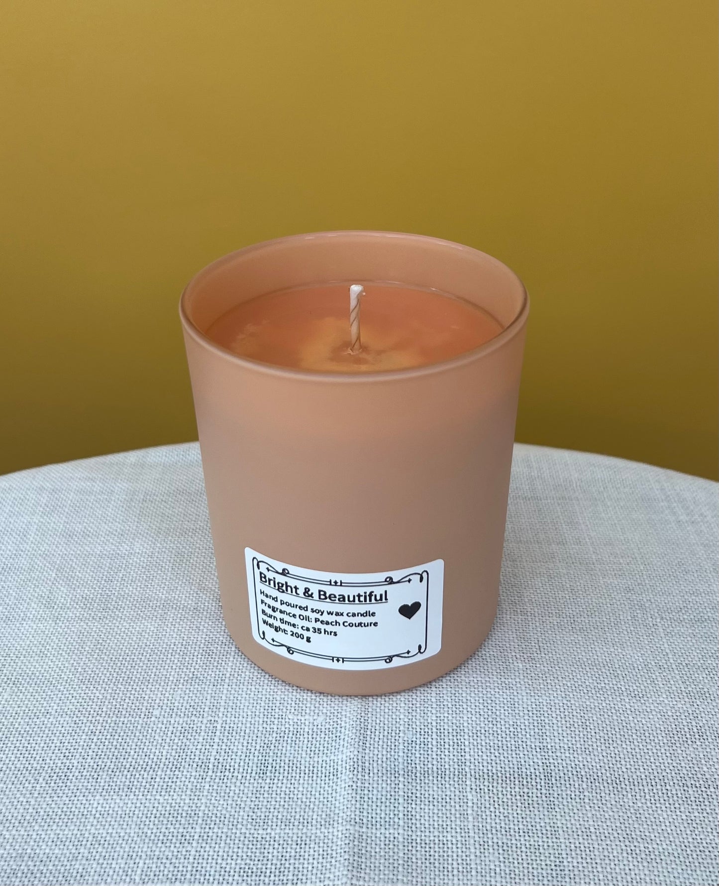 Peach Candle