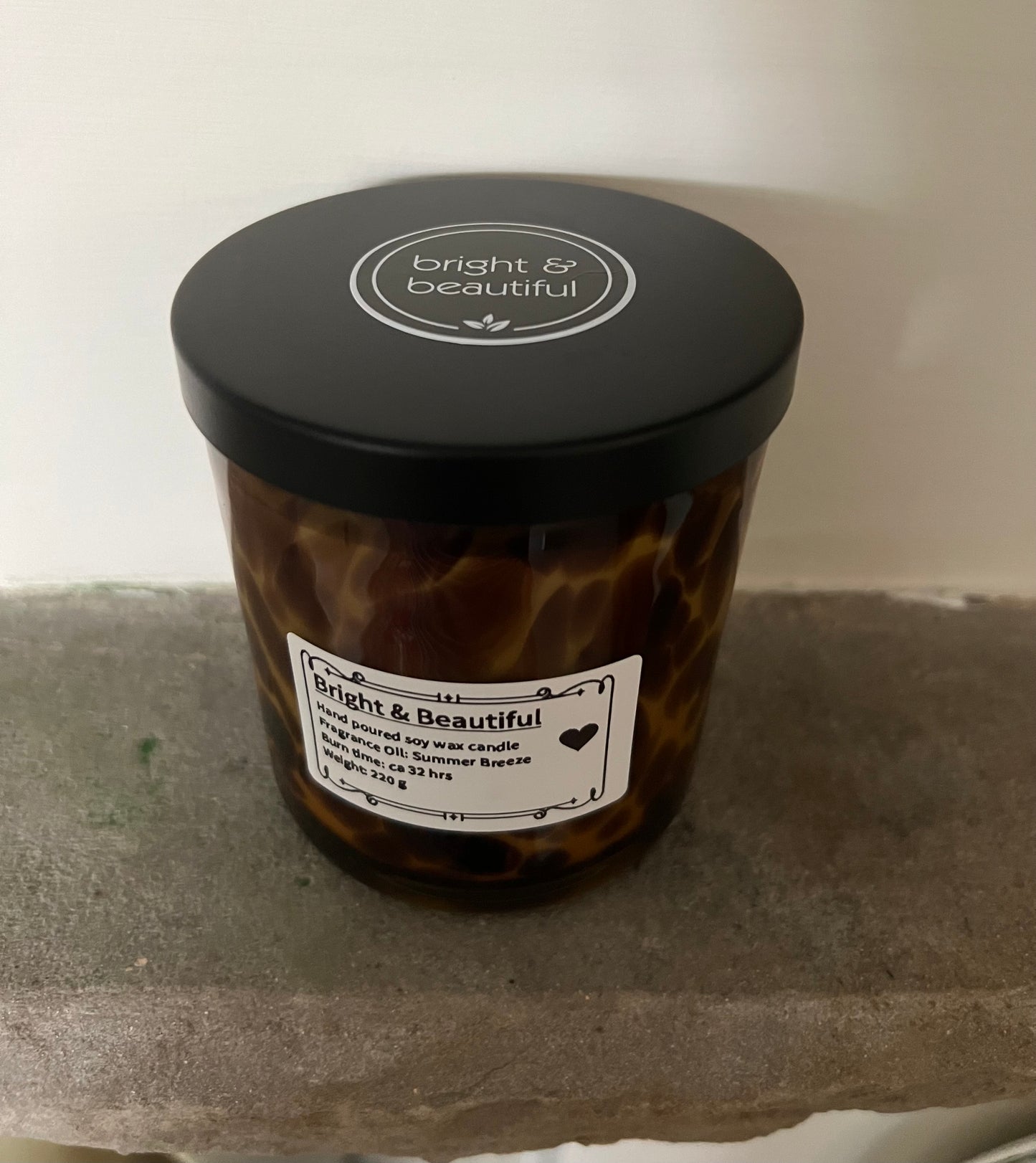 Tortoiseshell Candle