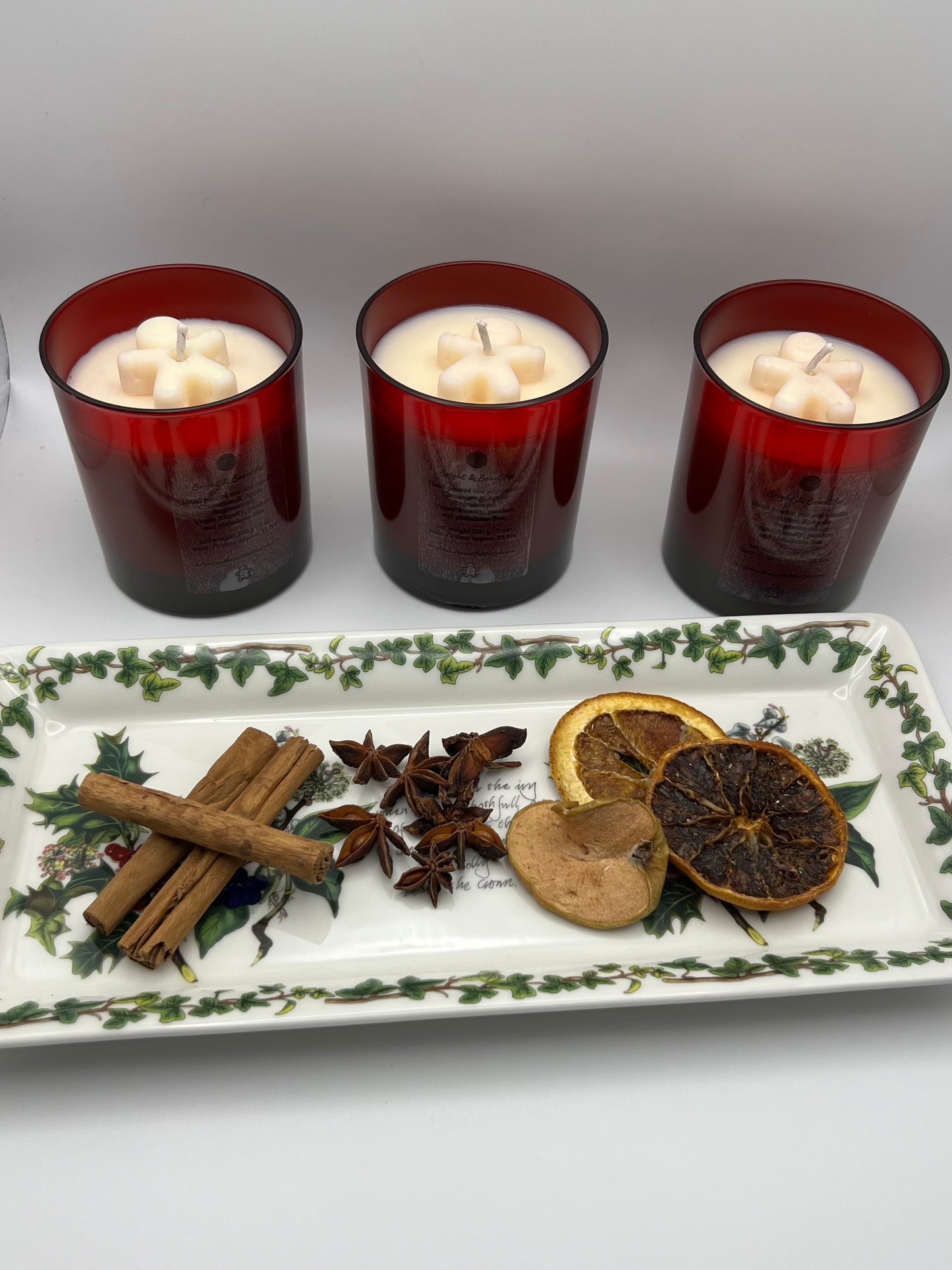 Gingerbread Deco Candle