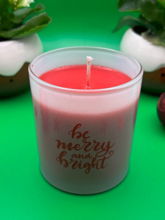 Merry & Bright Christmas Candle