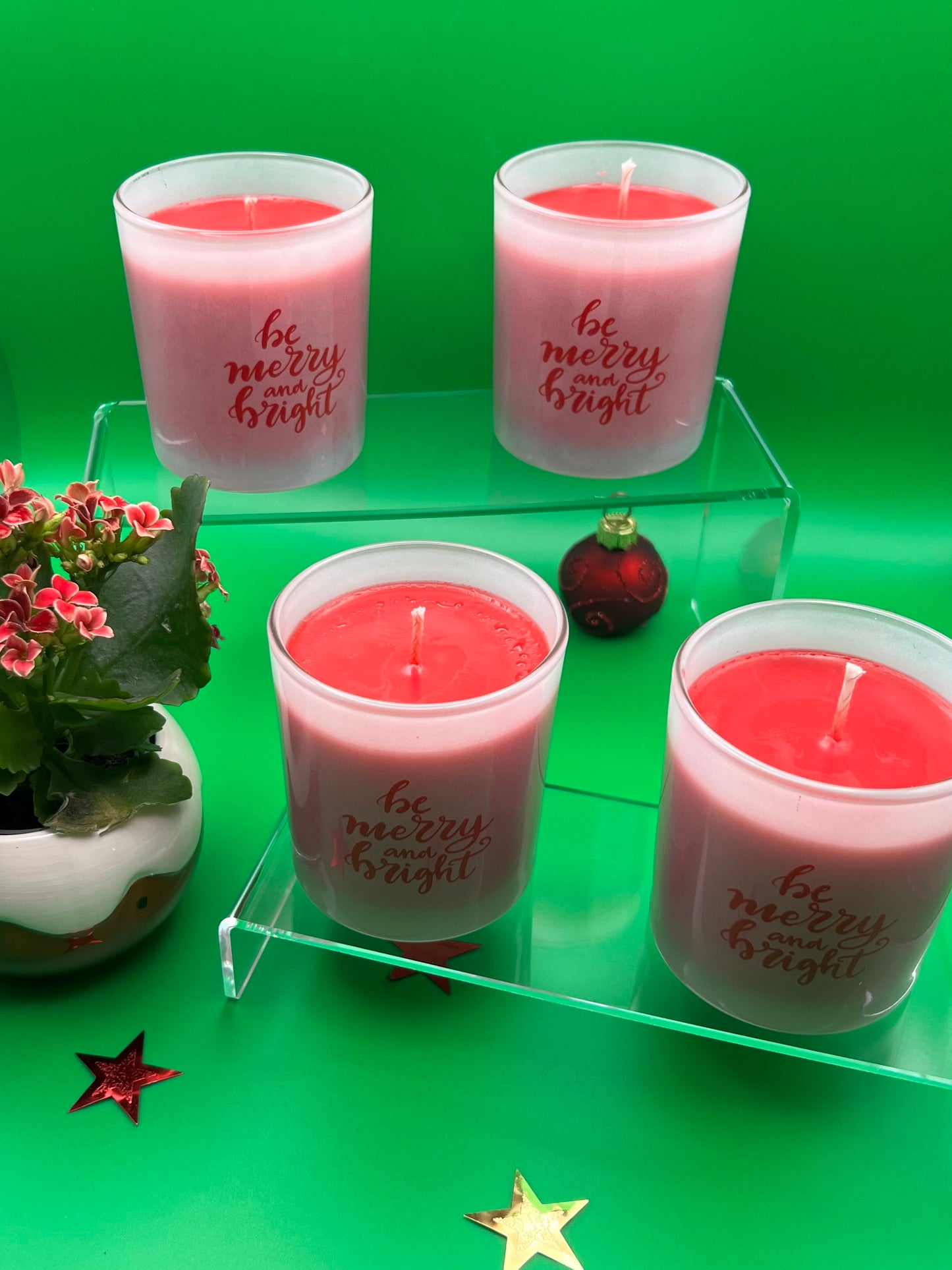 Merry & Bright Christmas Candle