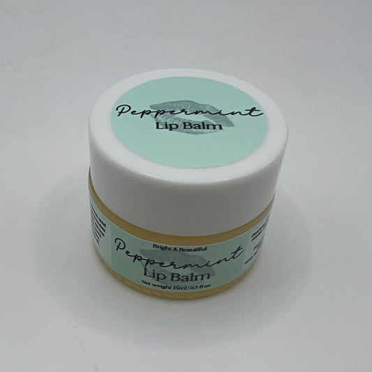 Vegan Peppermint Lip Balm