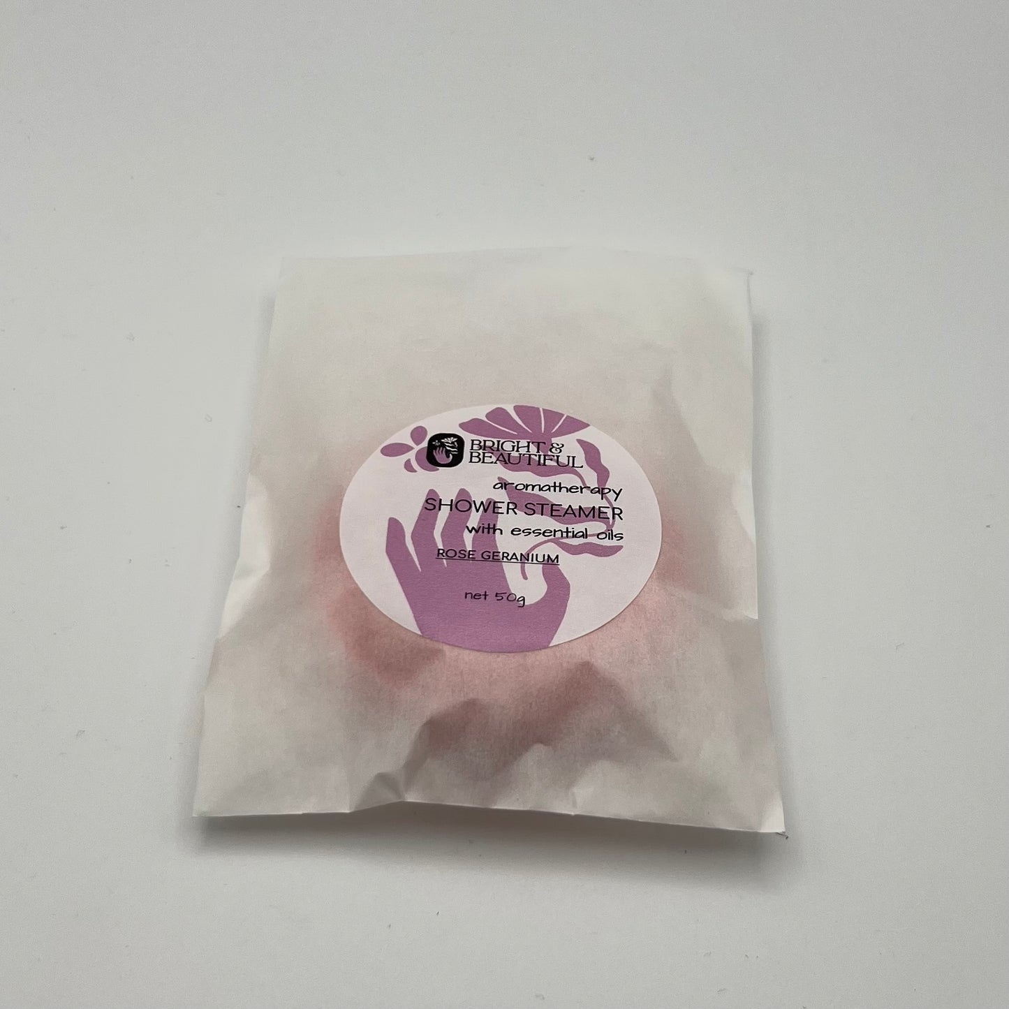 Rose Geranium Shower Steamer