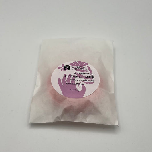 Rose Geranium Shower Steamer