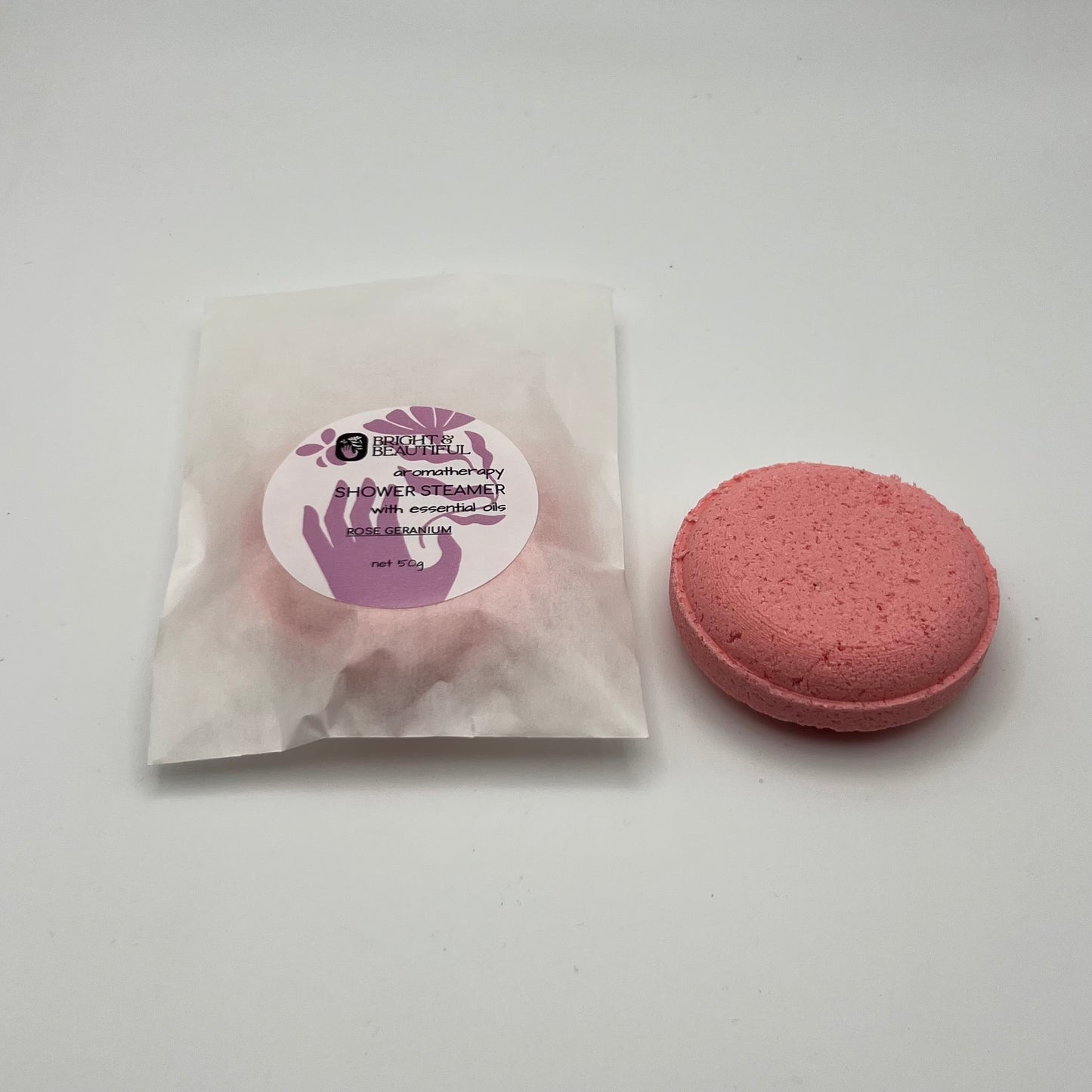 Rose Geranium Shower Steamer