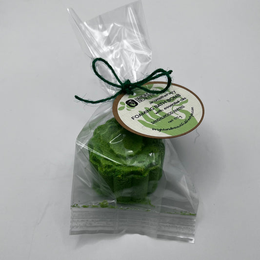 Sandalwood Amyris Foaming Bath Bomb