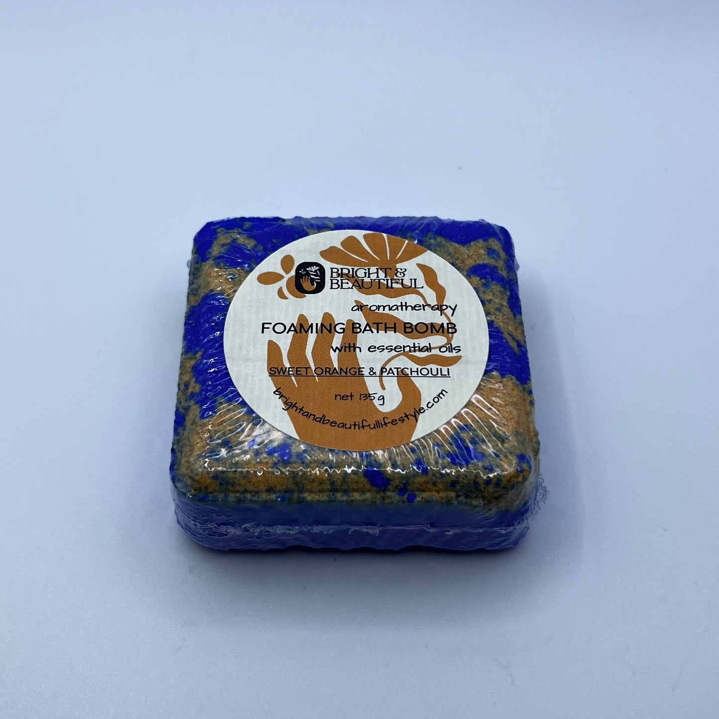 Sweet Orange & Patchouli Bath Bomb