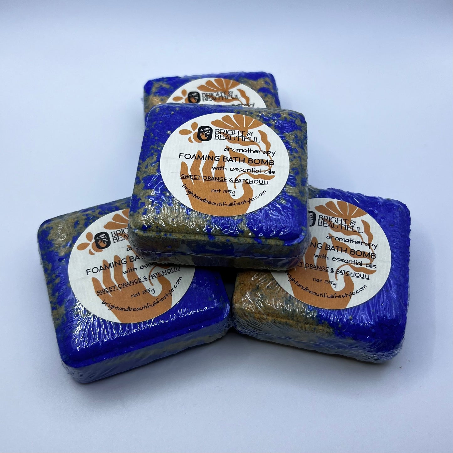 Sweet Orange & Patchouli Bath Bomb