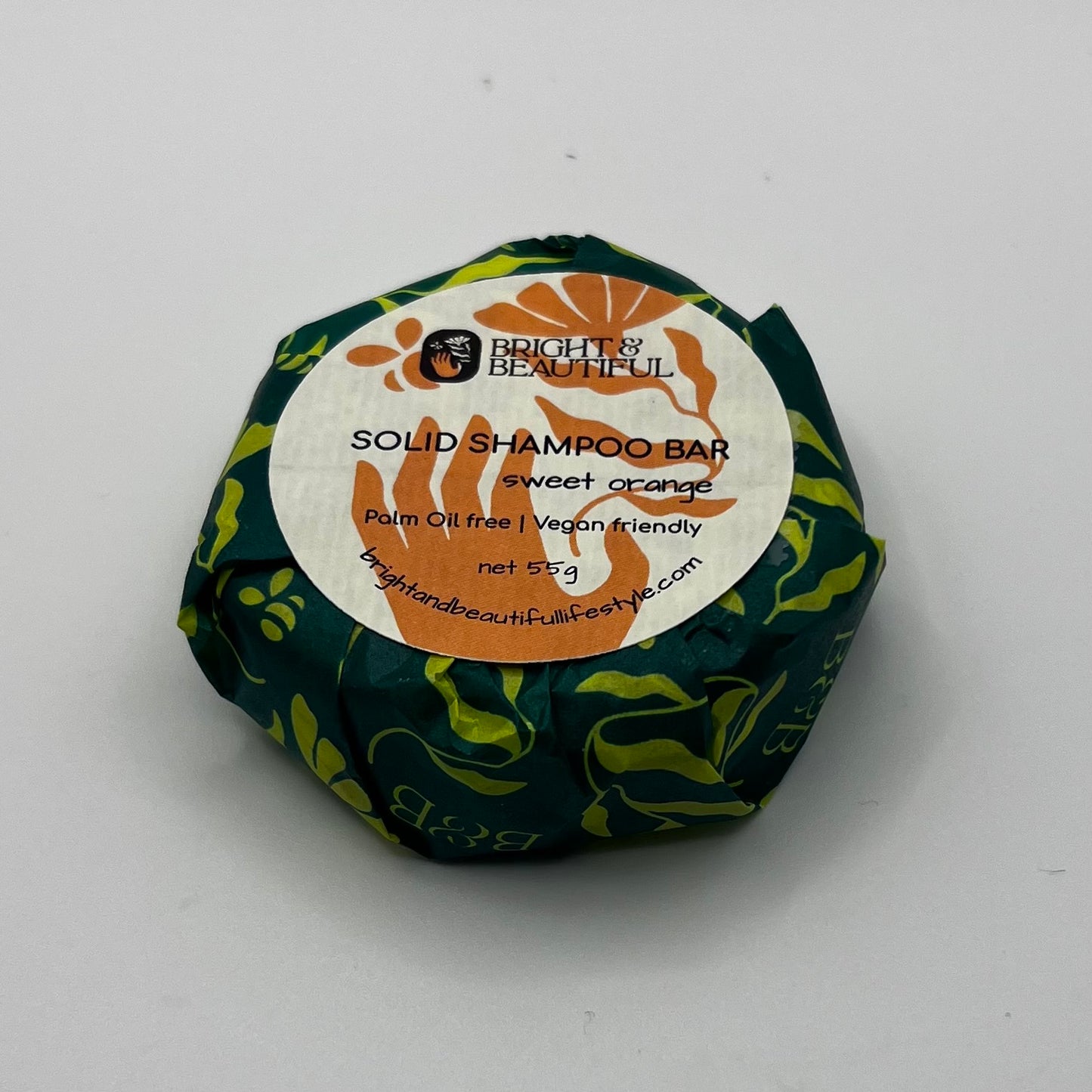 Sweet Orange Pressed Shampoo Bar