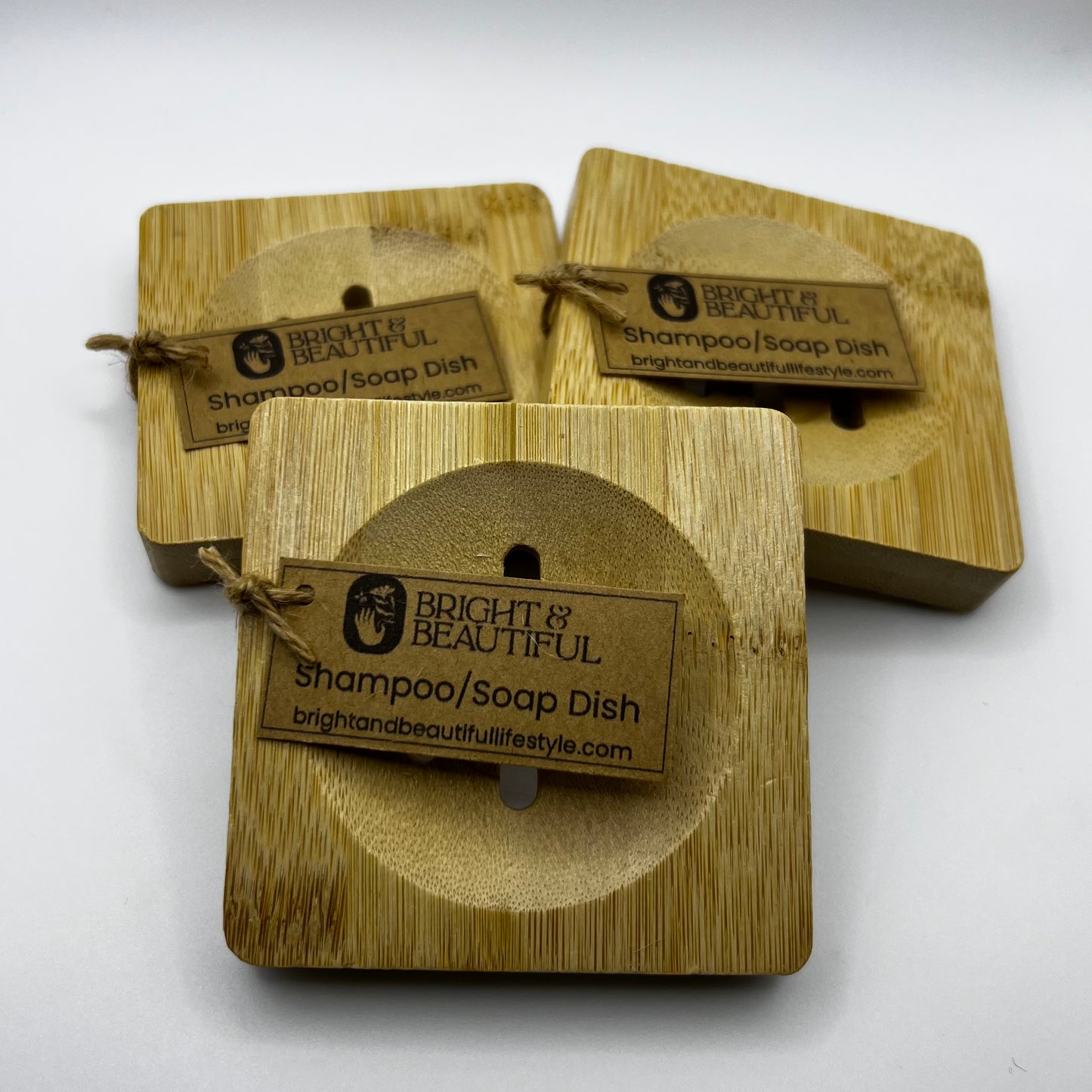 Small Bamboo Soap Dish