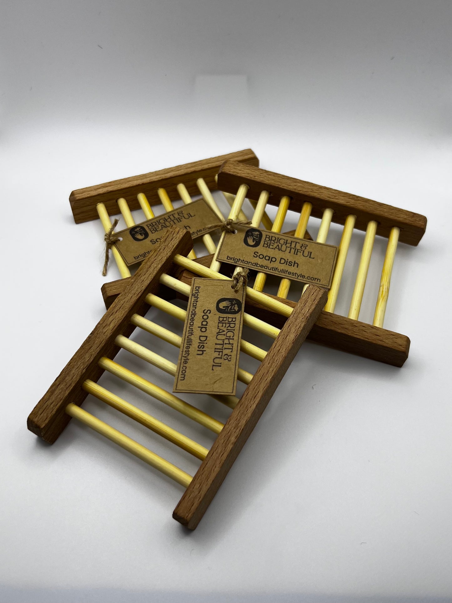 Rectangular Wooden Soap Dish